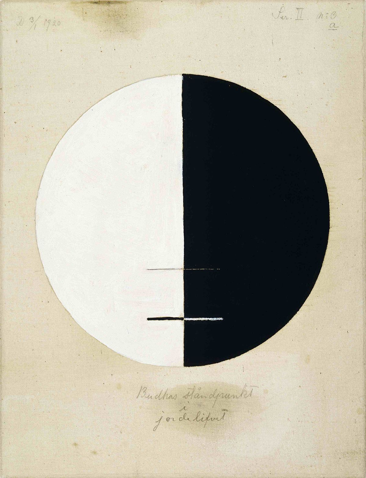 Hilma af Klint, The Buddha's Standpoint in Earthly Life